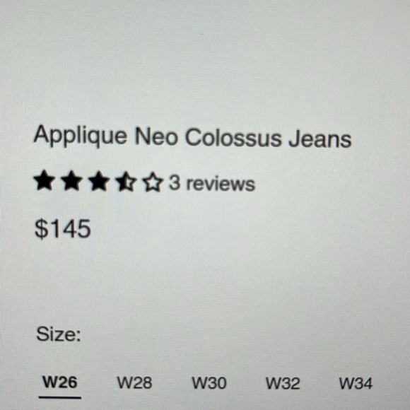 Applique neo colossus jeans - Picture 4 of 4